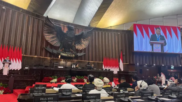 Dari Jakarta untuk Dunia: Mardani Ali Sera Bacakan Deklarasi Jakarta di Konferensi PUIC