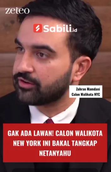 Gak Ada Lawan! Calon Wali Kota New York Ini Bakal Tangkap Netanyahu