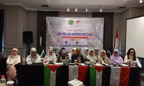 One Million Women For Gaza": Aksi Damai Bela Palestina dari Ormas Wanita