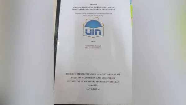 Sabili.id Jadi Bahan Penelitian di UIN Jakarta