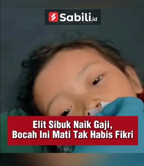 Elit Sibuk Naik Gaji Bocah Ini Mati Tak Habis FIkri