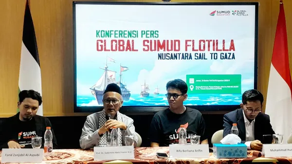 Global Sumud Flotilla, Nusantara Sail to Gaza: Langkah Nyata Solidaritas Internasional untuk Palestina