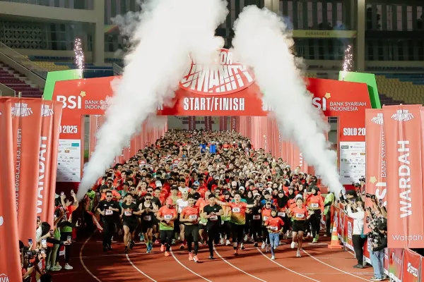 Galang Dukungan untuk Palestina, 4.500 Lebih Peserta Meriahkan Run For Humanity Solo