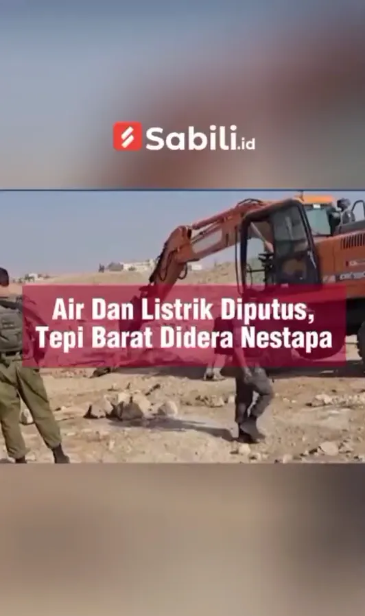 Air dan Listrik Diputus, Tepi Barat Didera Nestapa