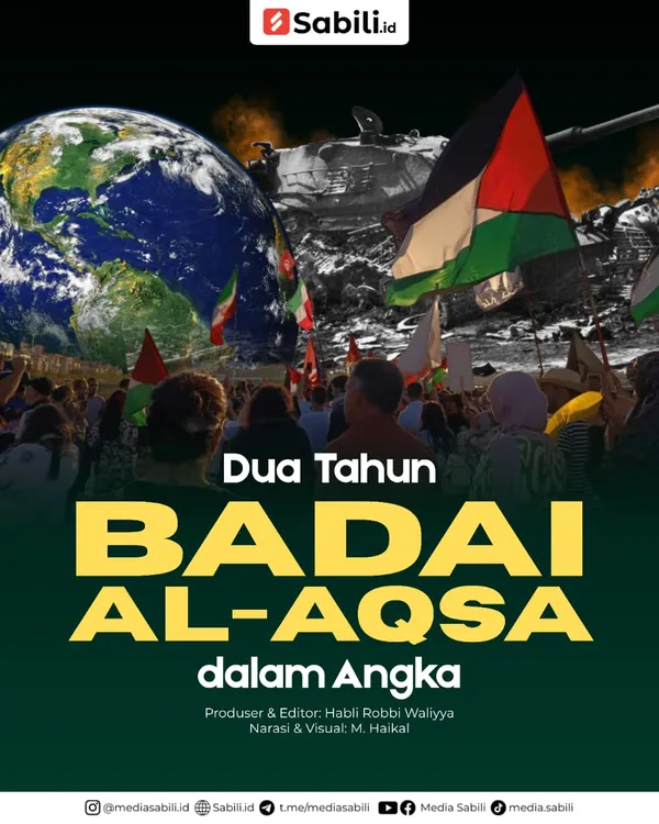 2 Tahun Badai Al-Aqsa dalam Angka
