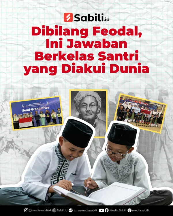 Dibilang Feodal, Ini Jawaban Berkelas Santri yang Diakui Dunia