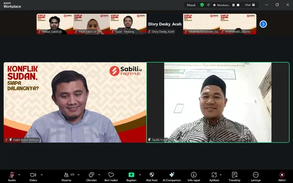 Kupas Akar Konflik Sudan, Sabili Insight Hub Diikuti Ratusan Peserta