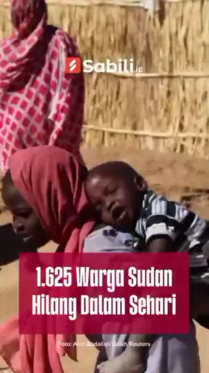 1.625 Warga Sudan Hilang Dalam Sehari