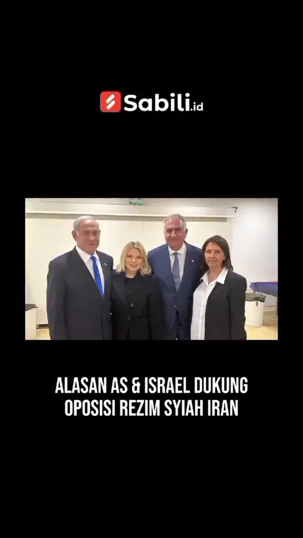 Alasan AS & Israel Dukung Oposisi Rezim Syiah Iran