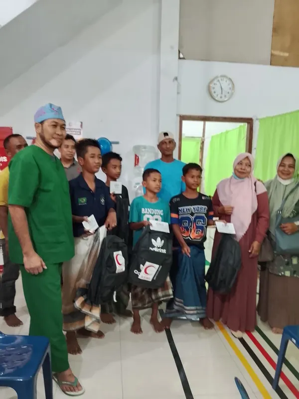 Di Aceh Tamiang, 19 Anak-Anak Terdampak Bencana Ikut Khitan Massal Gratis