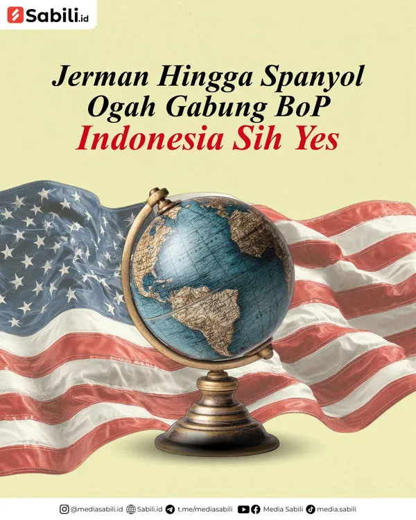 Jerman Hingga Spanyol Ogah Gabung BoP, Indonesia Sih Yes