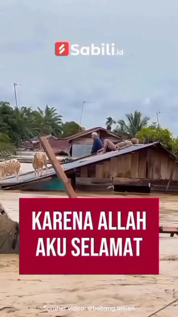 Karena Allah Aku Selamat
