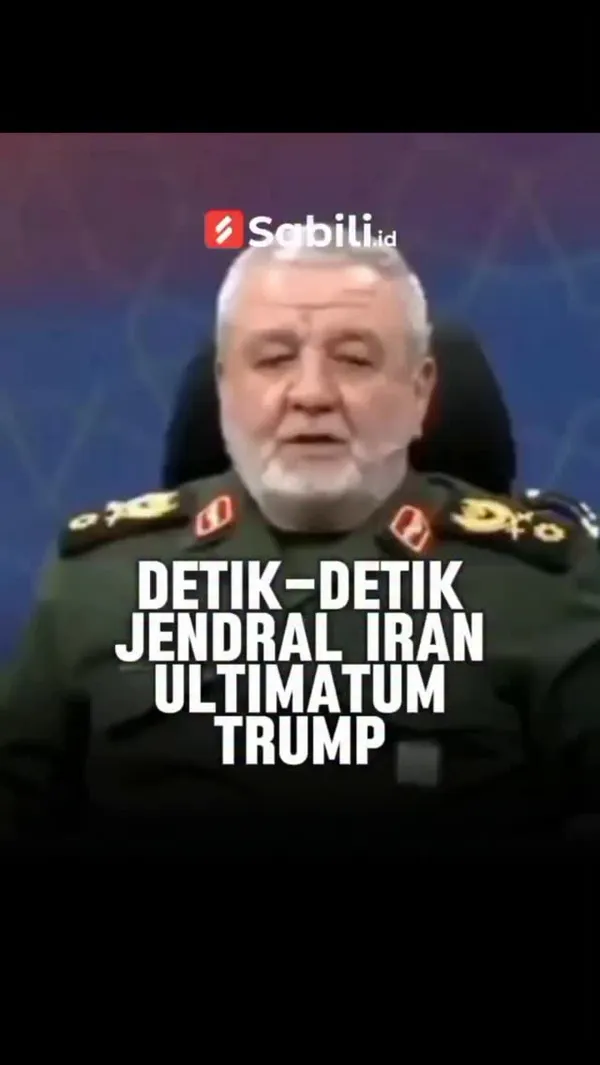 Detik-Detik Jendral Iran Ultimatum Trump
